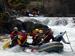 Rafting the California Salmon River