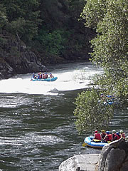 Corner Pocket Rapid on the Merced River
